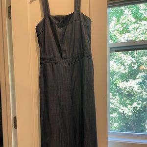Club Monaco - gently used jeans jumpsuit. Wide leg style